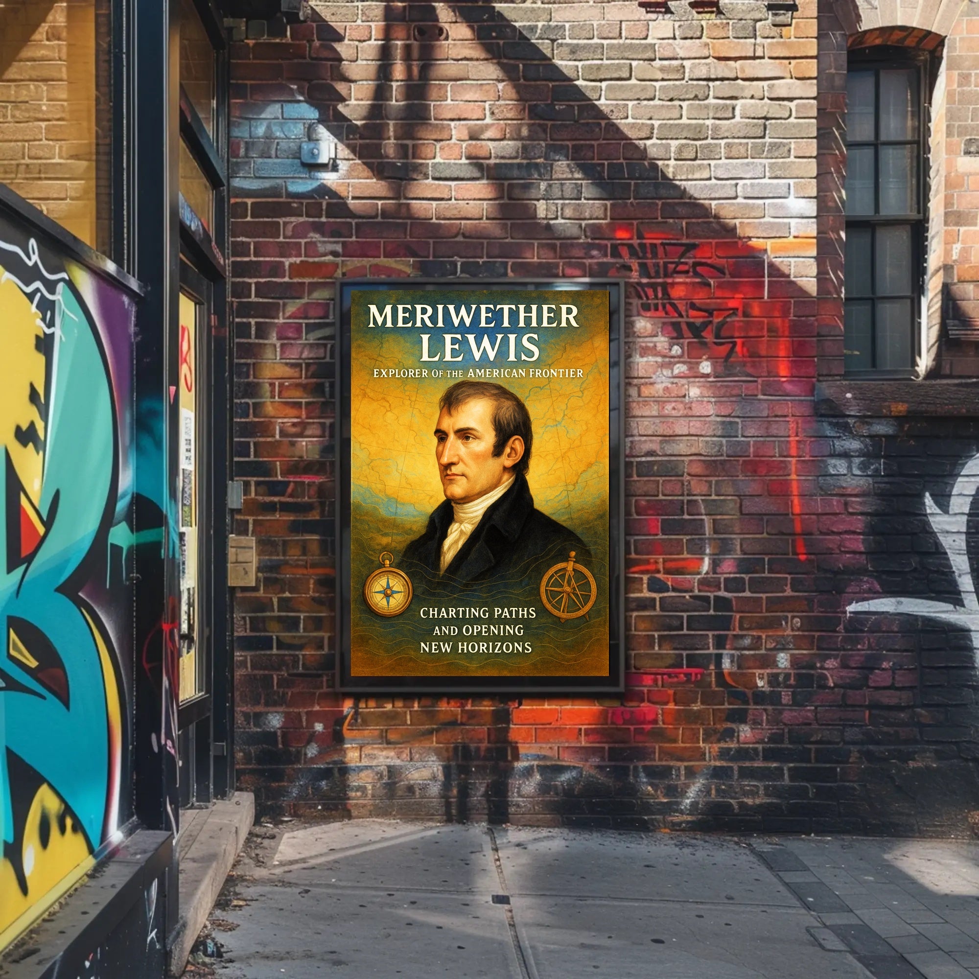 Meriwether Lewis - Explorer of the American Frontier Poster PosterGoat