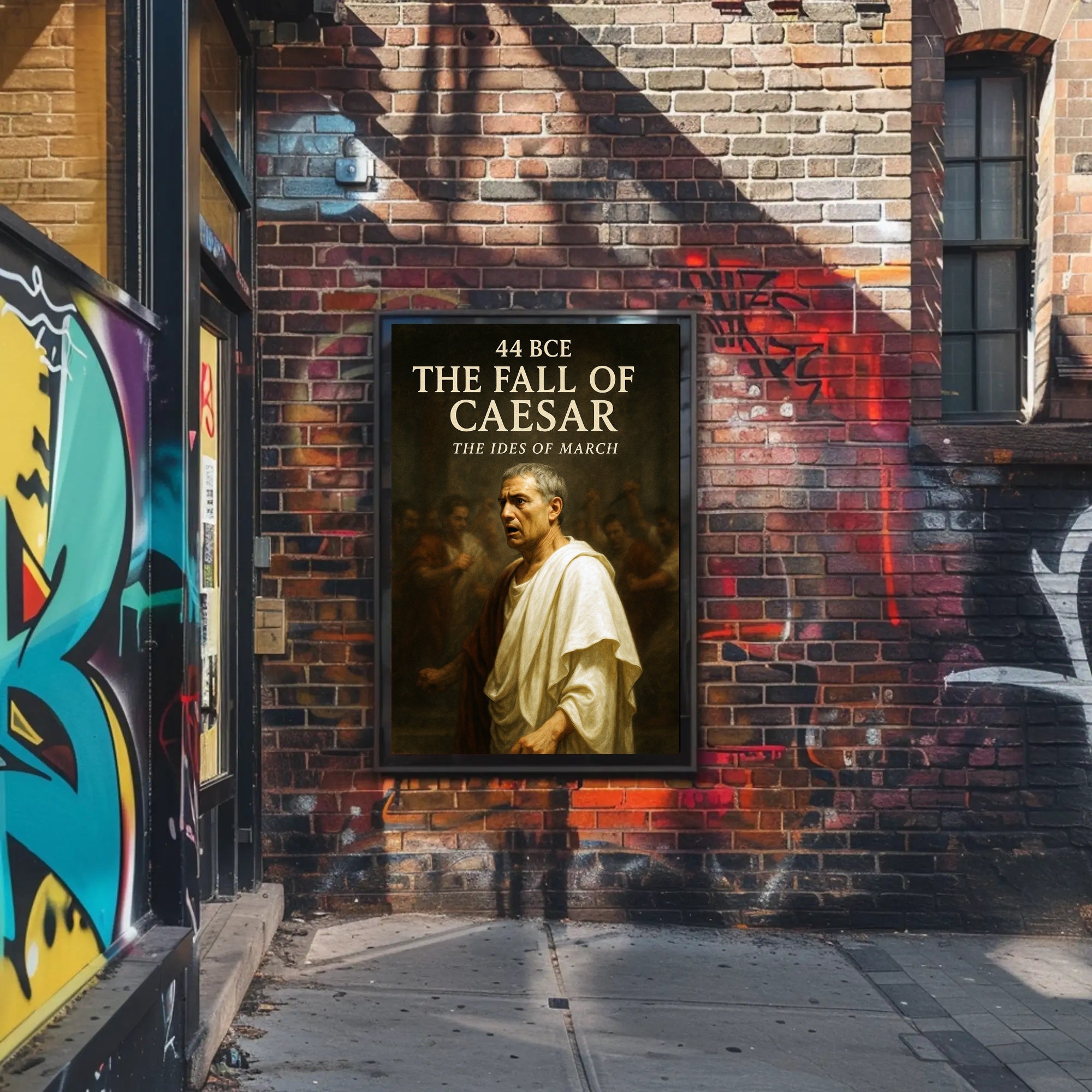 The Fall of Caesar Poster PosterGoat