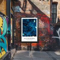 William Morris Cotton Prints Exhibition Poster