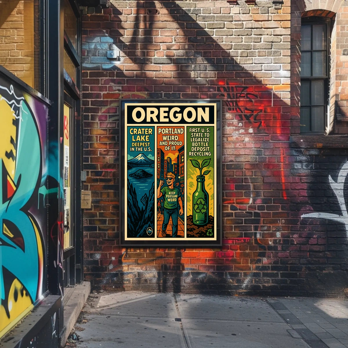 Discover Oregon Poster