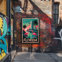 Vibrant Florida Sunset Poster