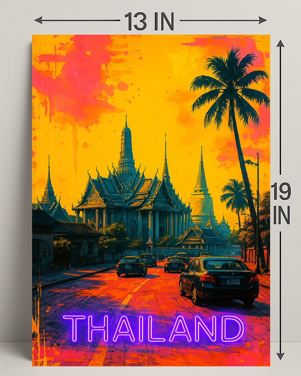 Vibrant Thailand Poster PosterGoat