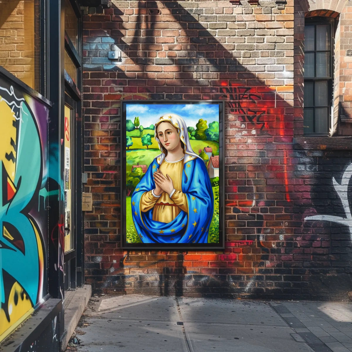 Serene Devotion Poster