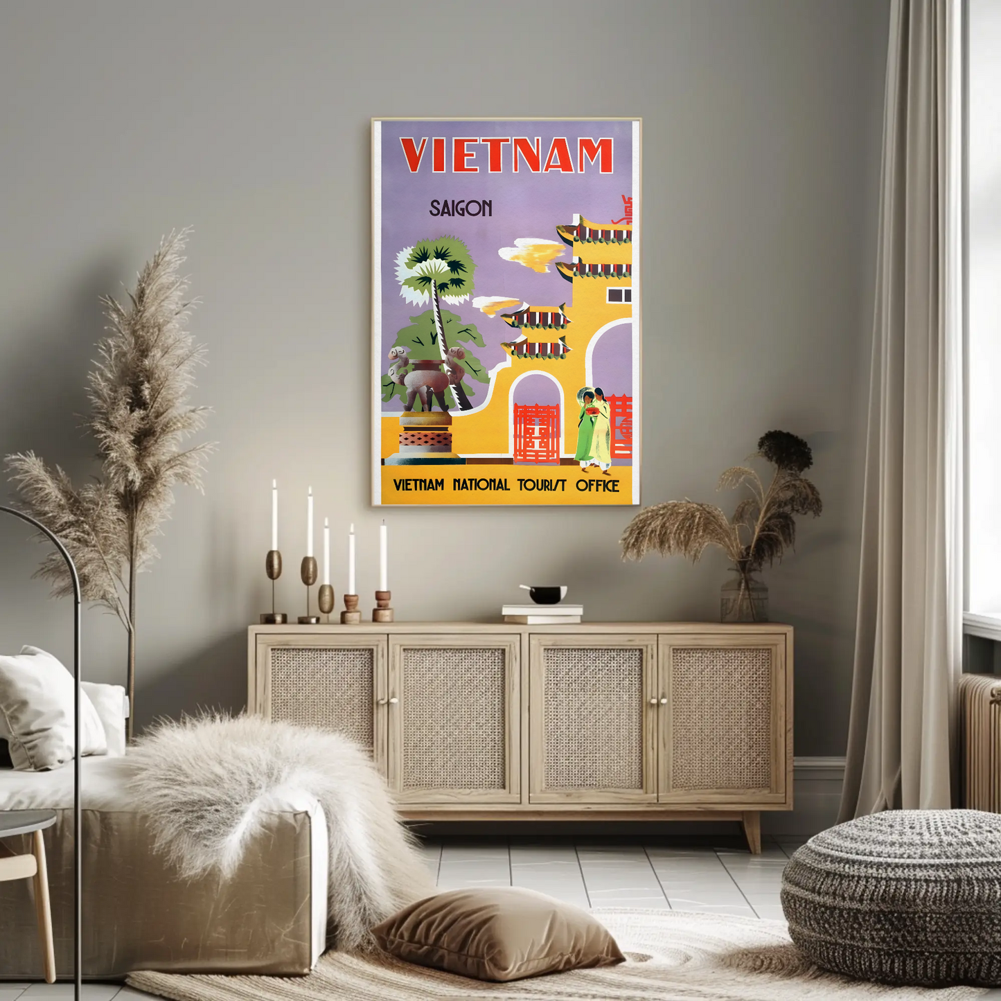 Vietnam Travel Poster