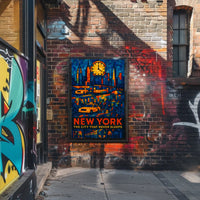 New York The City That Never Sleeps Poster