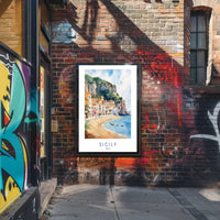 Scenic Sicily Poster PosterGoat