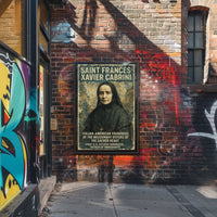 Saint Frances Xavier Cabrini Heritage Cultural or Heritage Poster