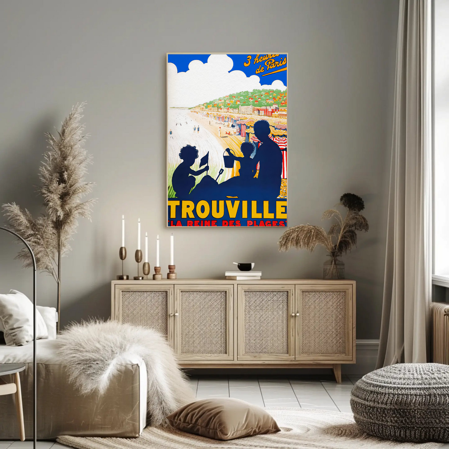 Trouville France Travel Poster