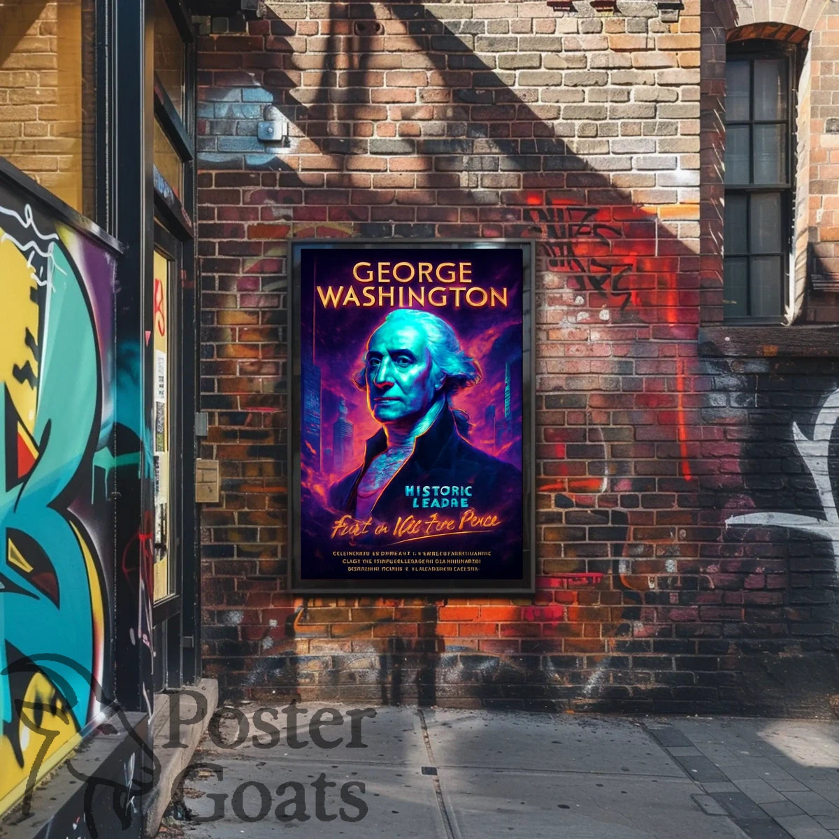 George Washington Modern Legacy Historical or Presidential Poster