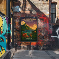 National Park of American Samoa Conservation Poster