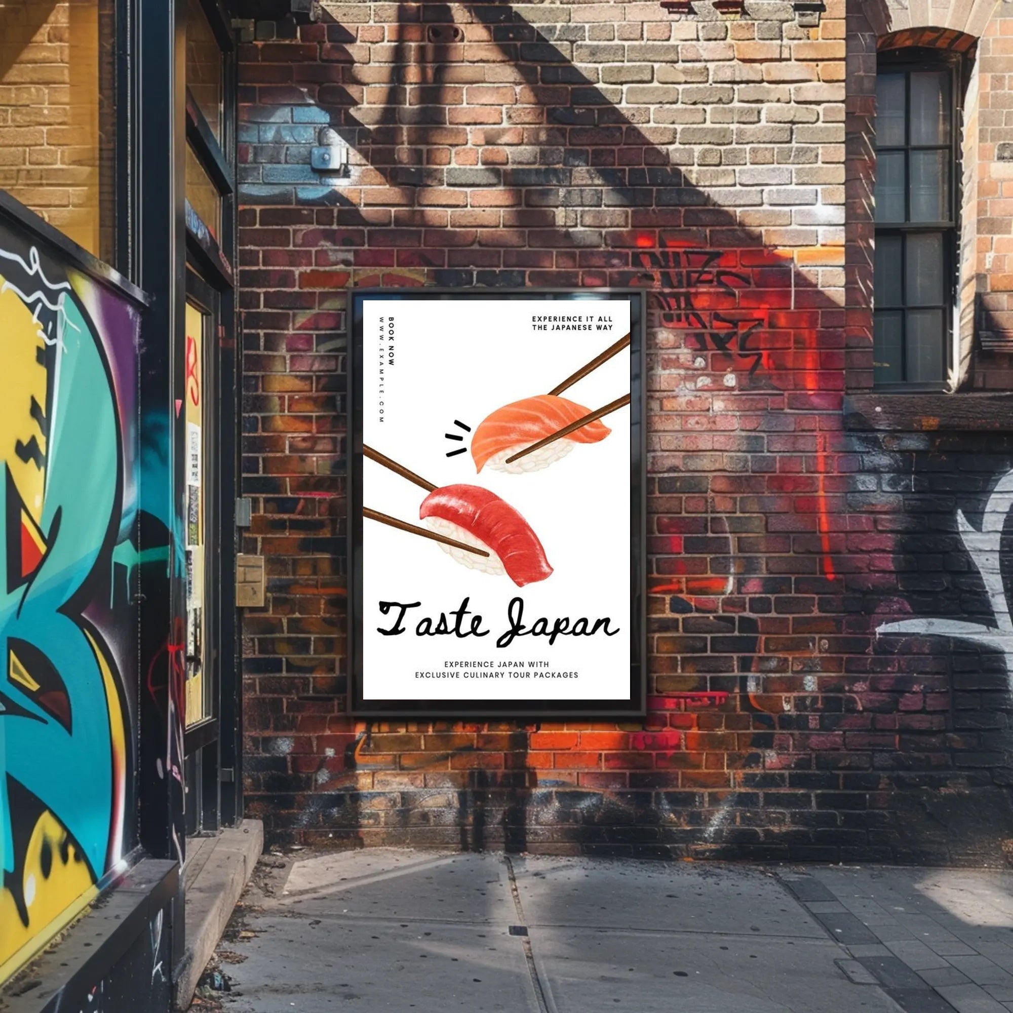 Taste Japan Poster PosterGoat