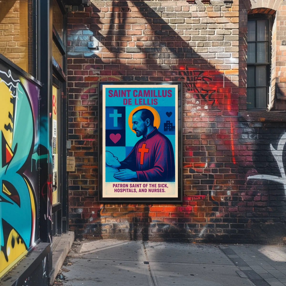 Saint Camillus De Lellis Poster