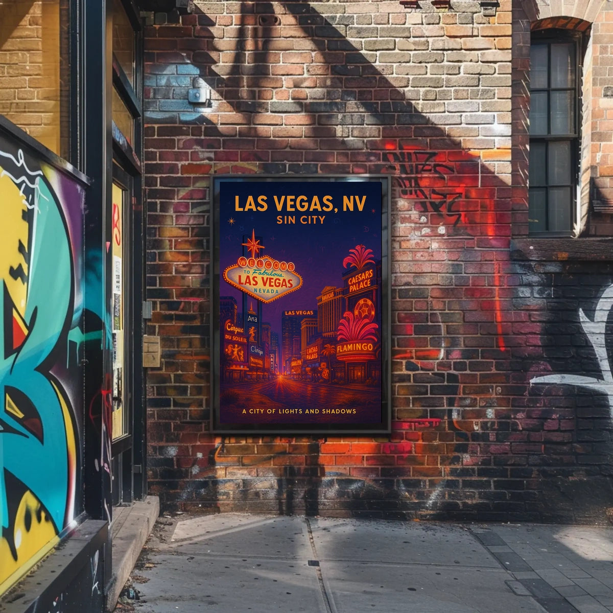 Las Vegas Sin City Poster