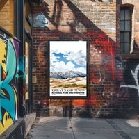 Great Sand Dunes Watercolor Wall Art Poster