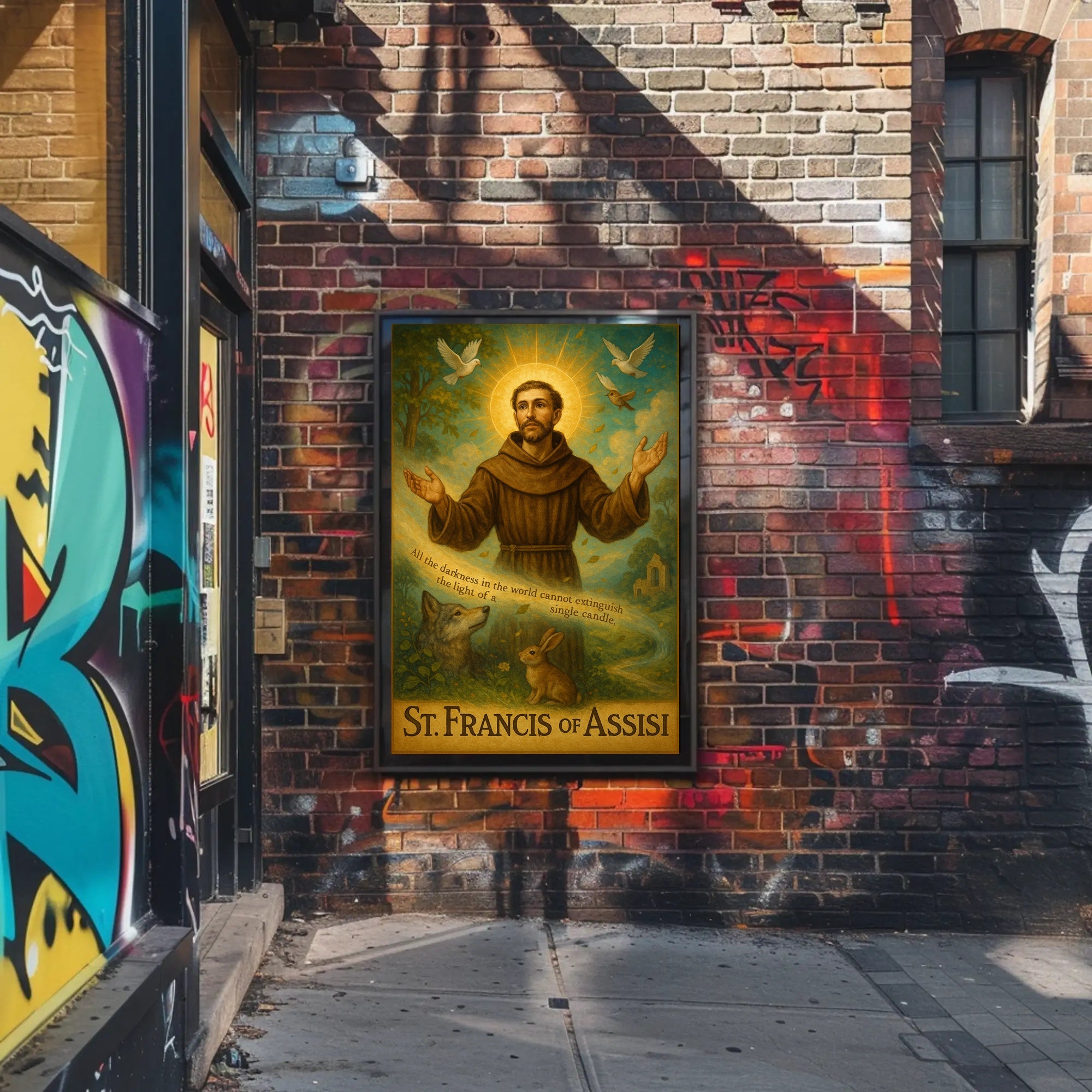 St. Francis of Assisi Poster