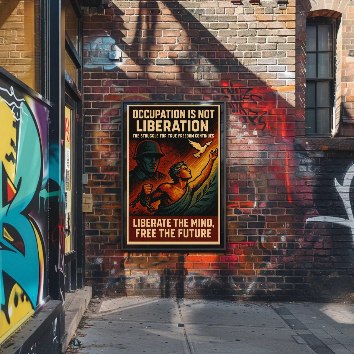 Liberation And Freedom Poster