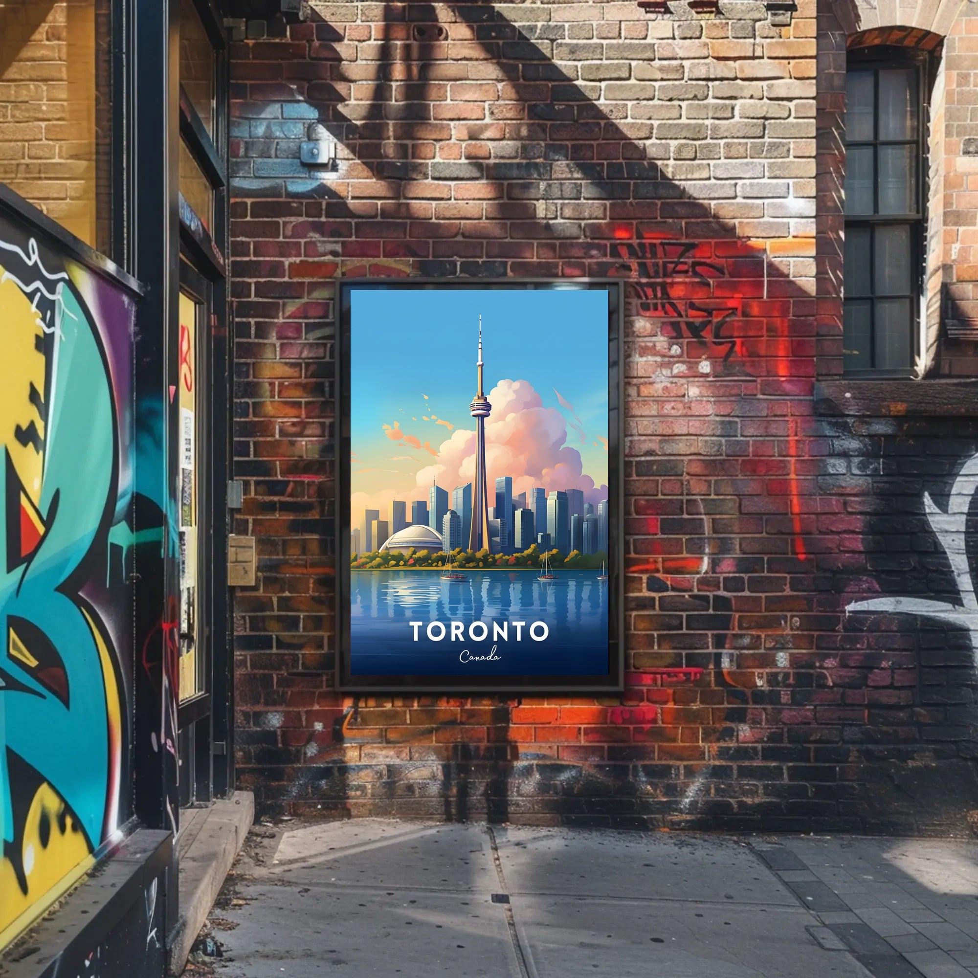 Toronto Skyline Poster
