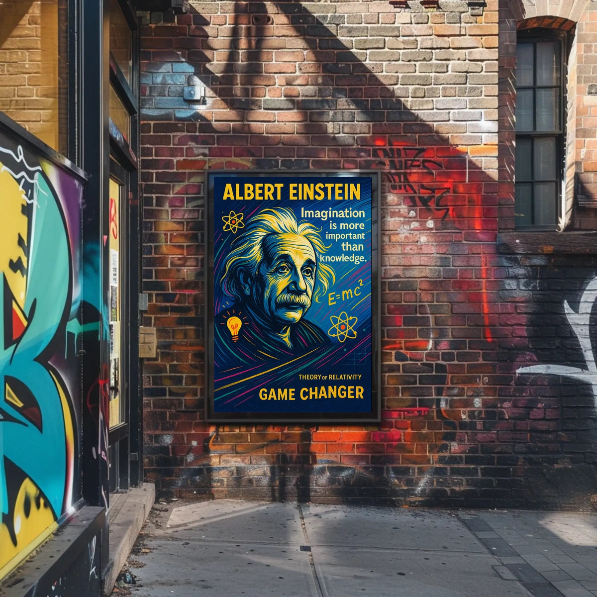 Albert Einstein Game Changer Poster