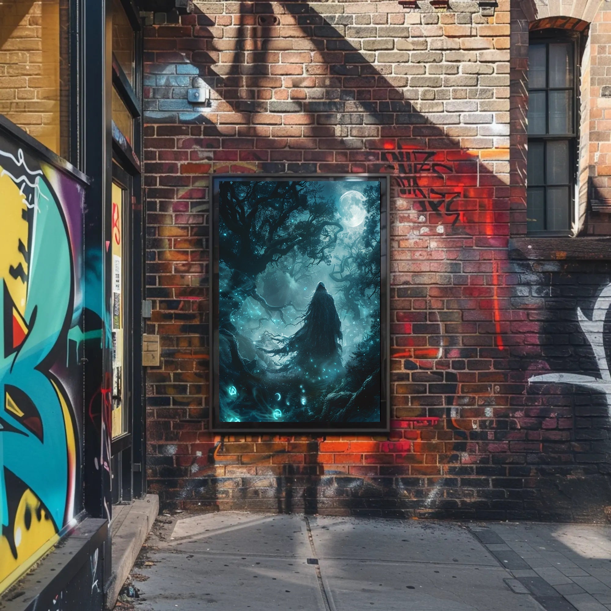 Enchanted Nocturne Art Poster for Home Decor and Wanderlust Enthusiasts PosterGoat