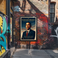 Barack Obama 44th President Political Poster