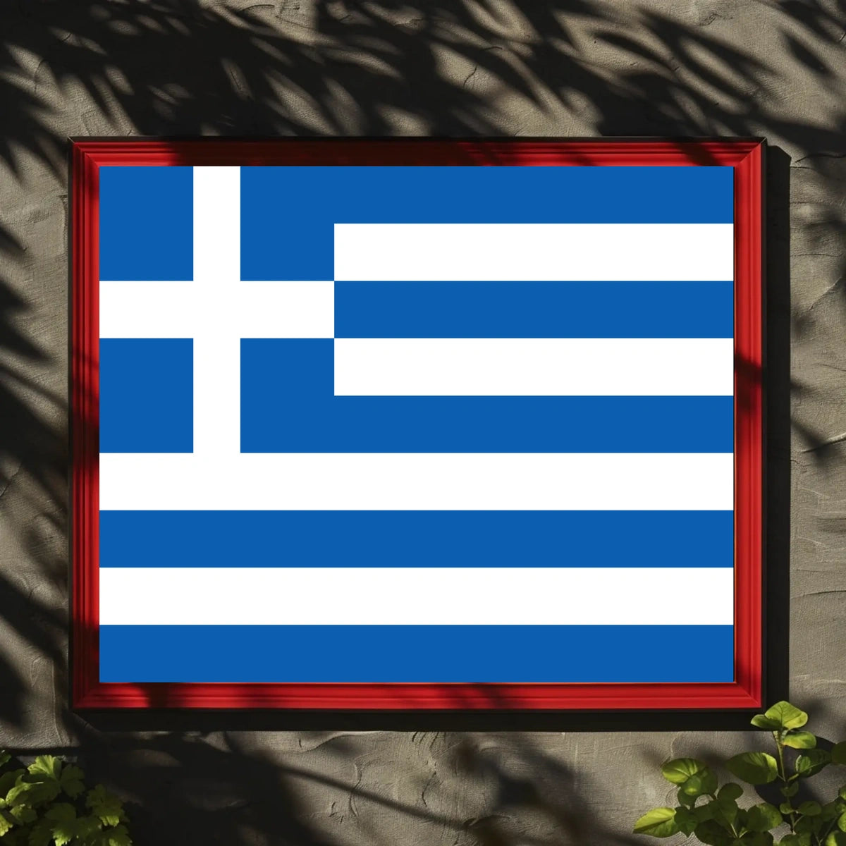 Greece Flag Poster