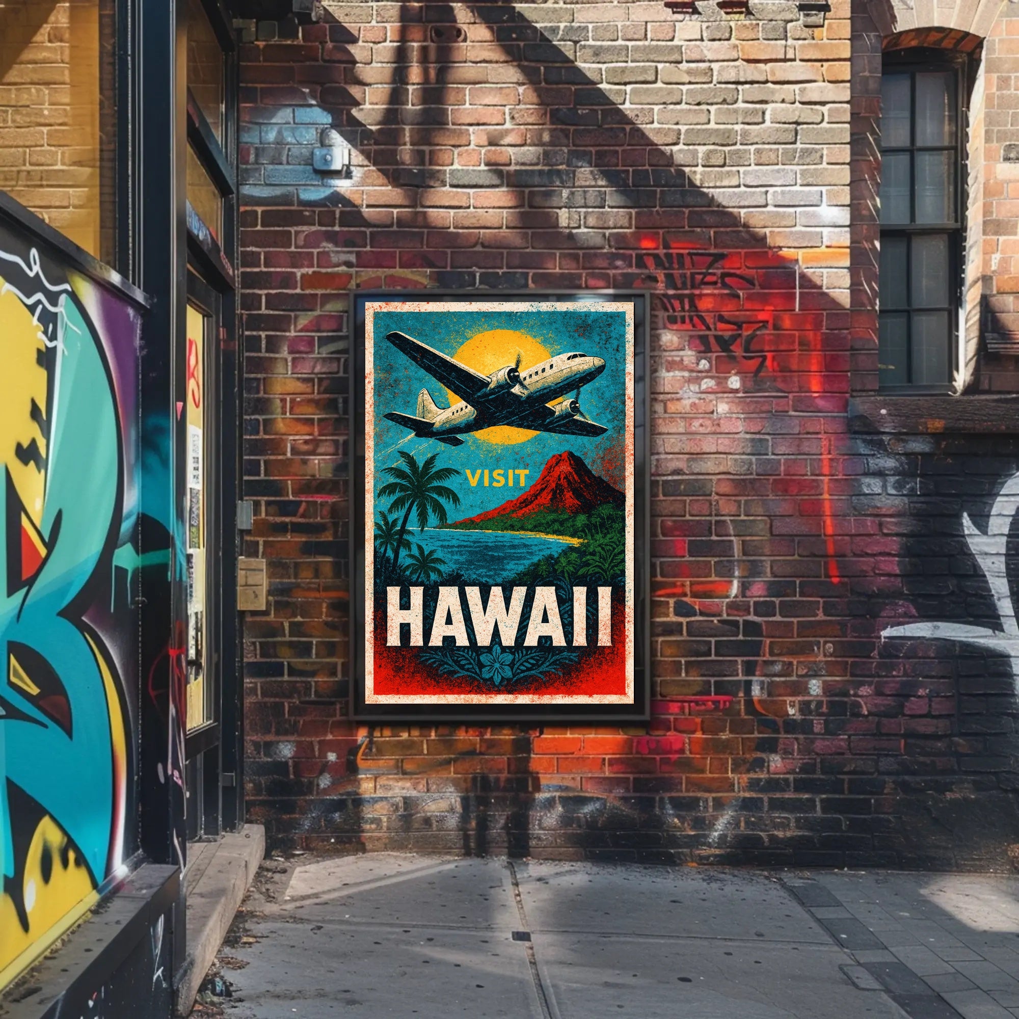 Visit Hawaii Poster PosterGoat