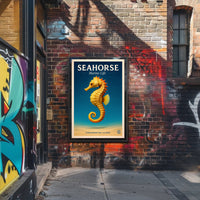Seahorse Marine Life Poster PosterGoat