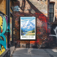 Wrangell St Elias National Park Poster Print