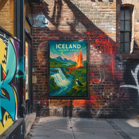 Iceland Golden Circle Poster