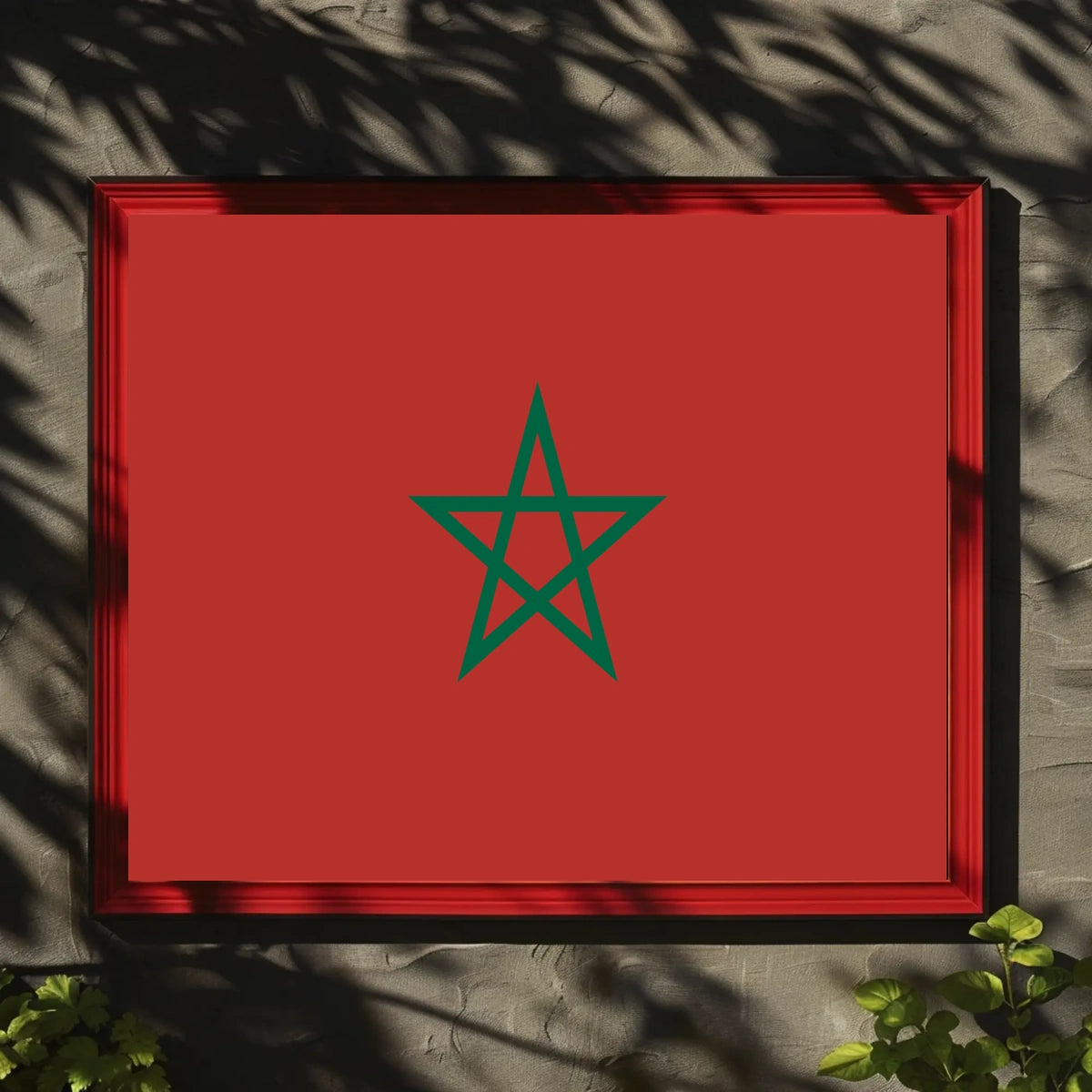 Morocco Flag Poster