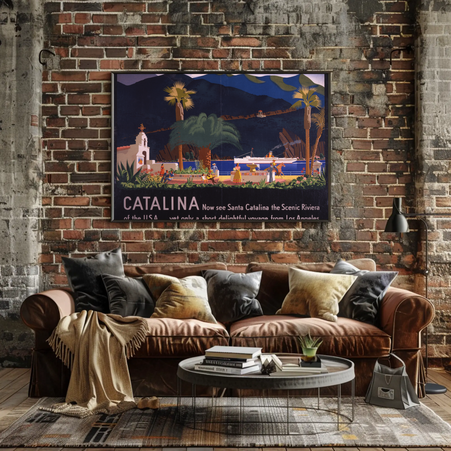 Catalina - The Scenic Riviera of the U.S.A. Poster