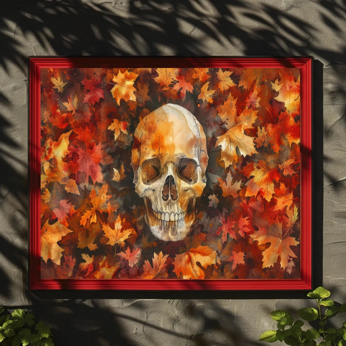 Autumnal Reflections Poster