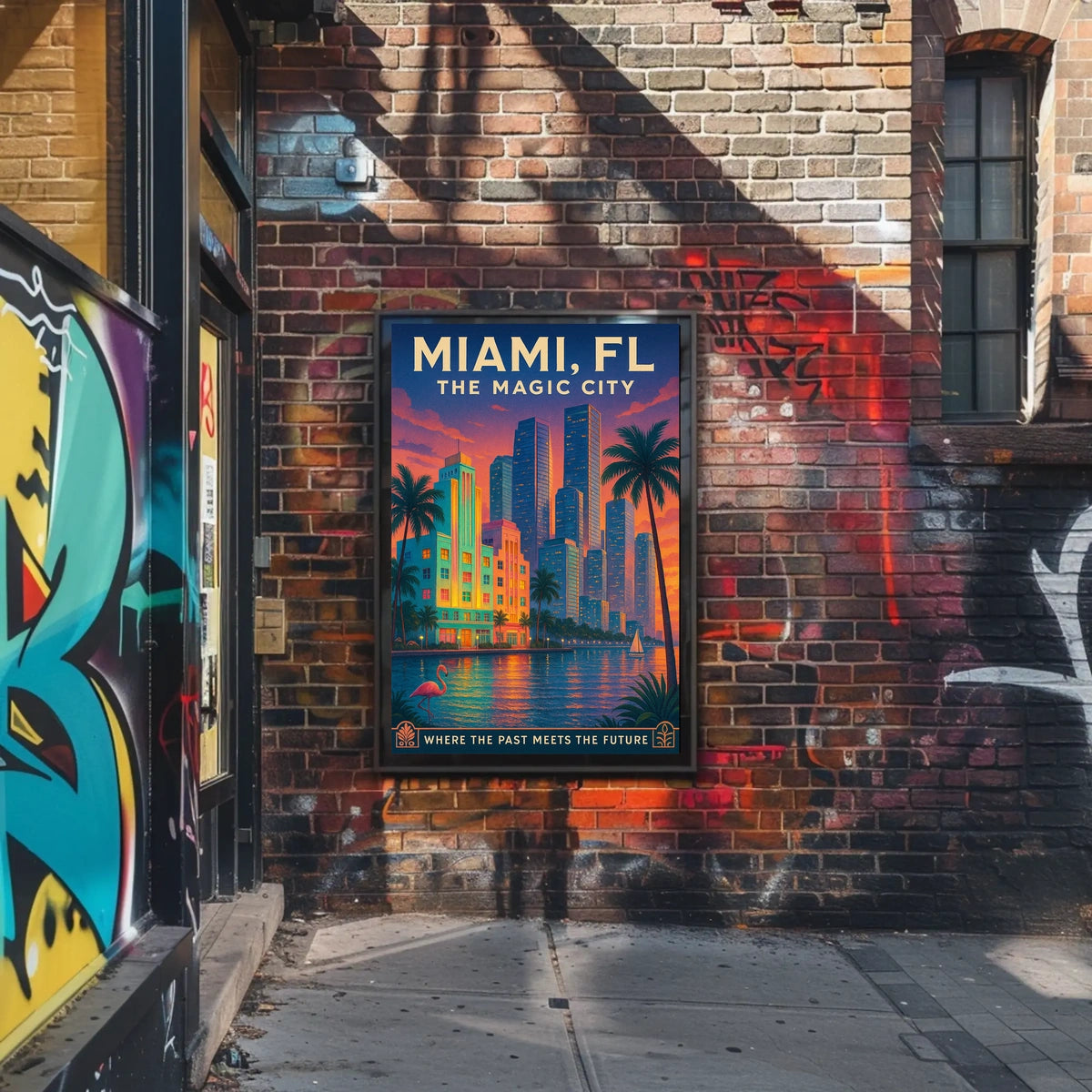Miami The Magic City Poster