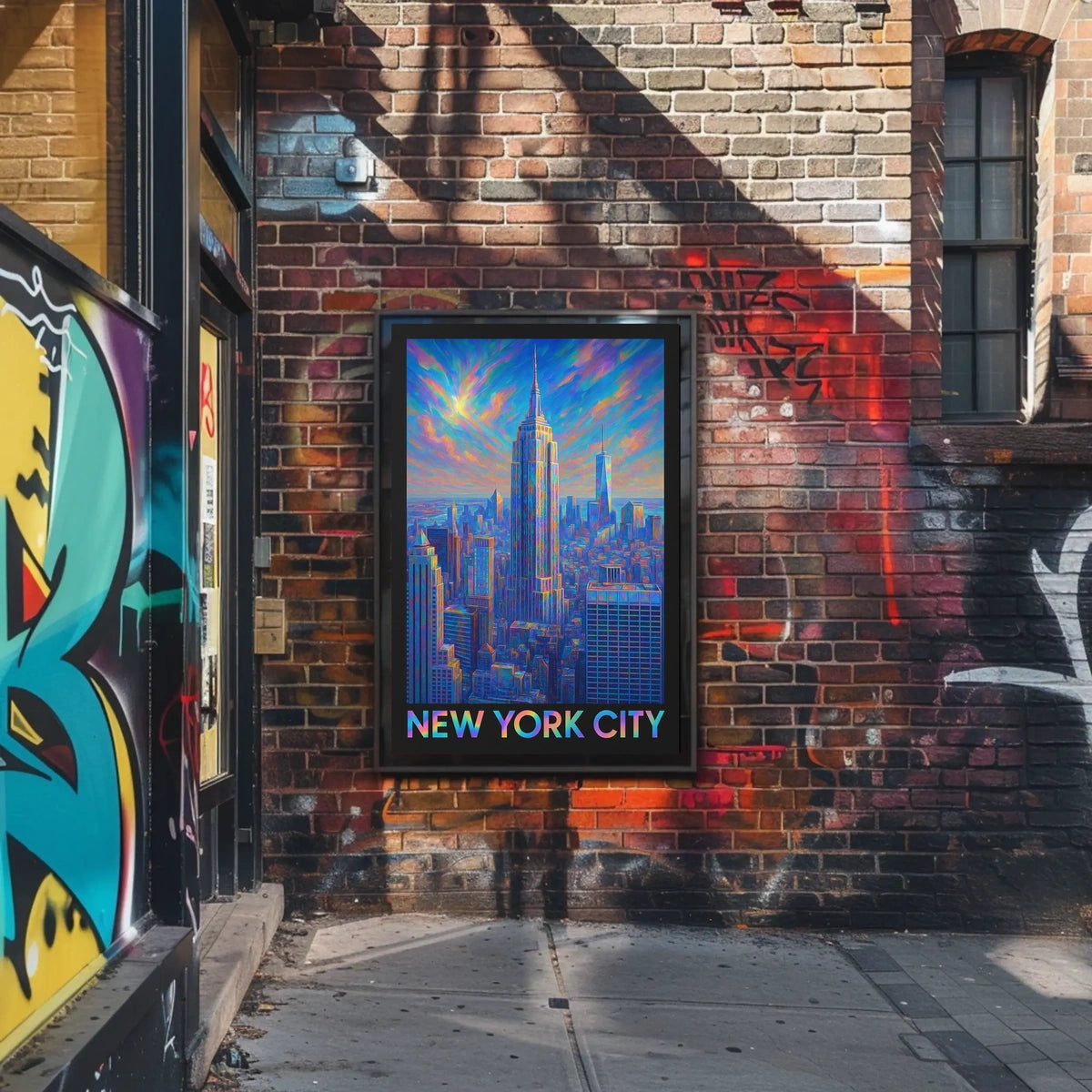 New York City Skyline Poster