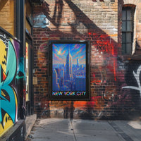 New York City Skyline Poster