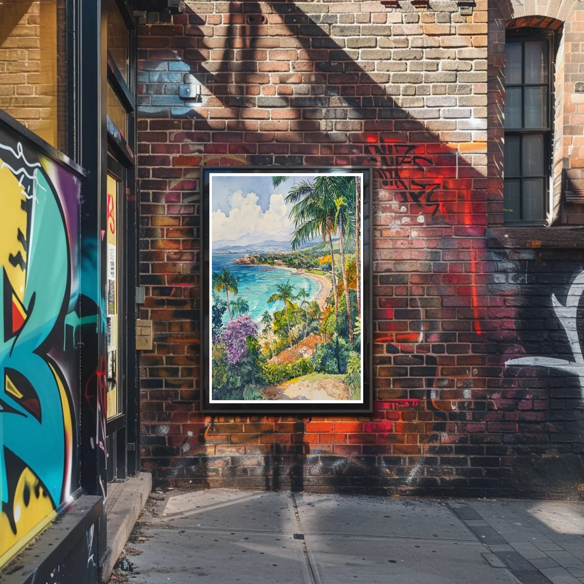 Coastal Paradise Poster PosterGoat