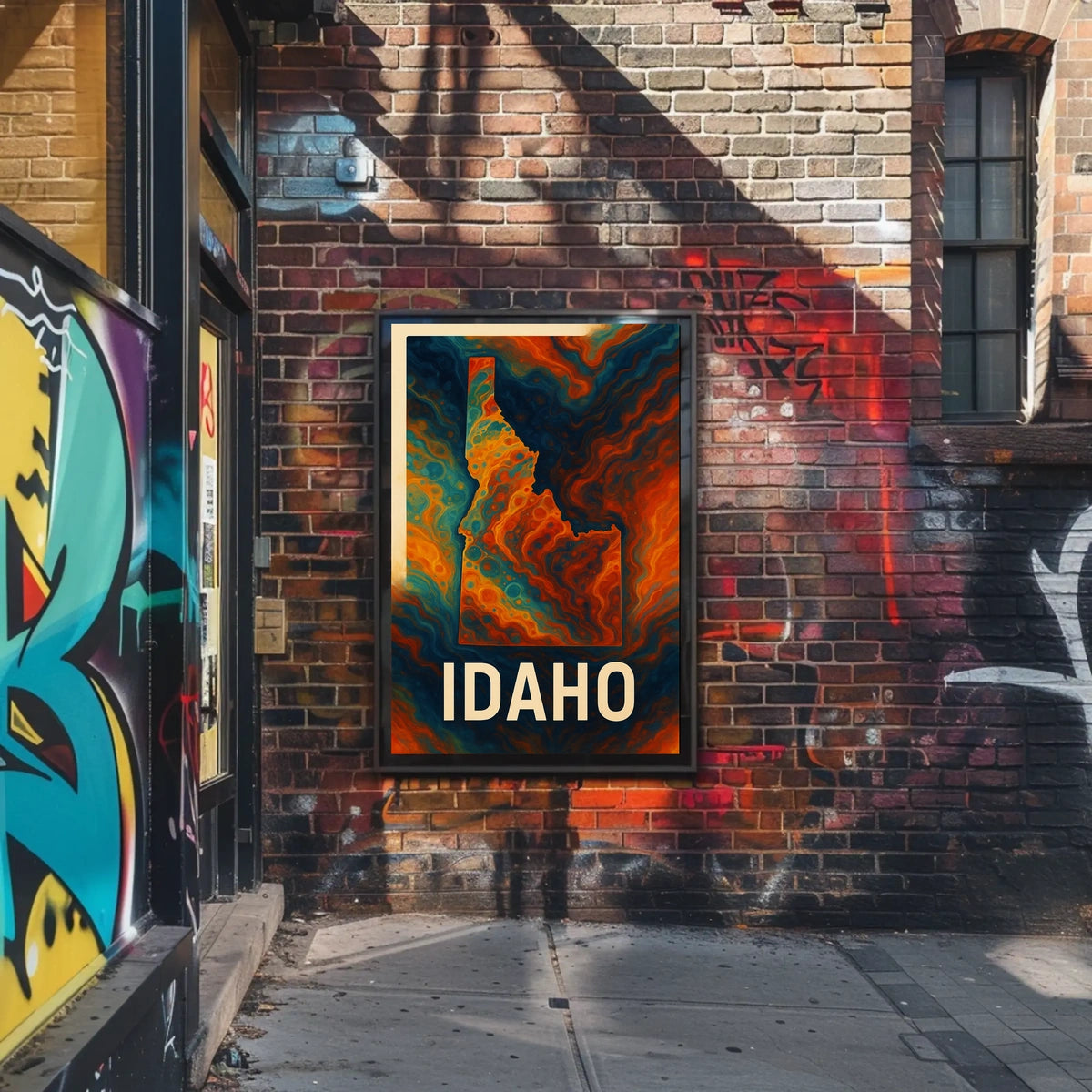 Idaho A Vivid Exploration Poster