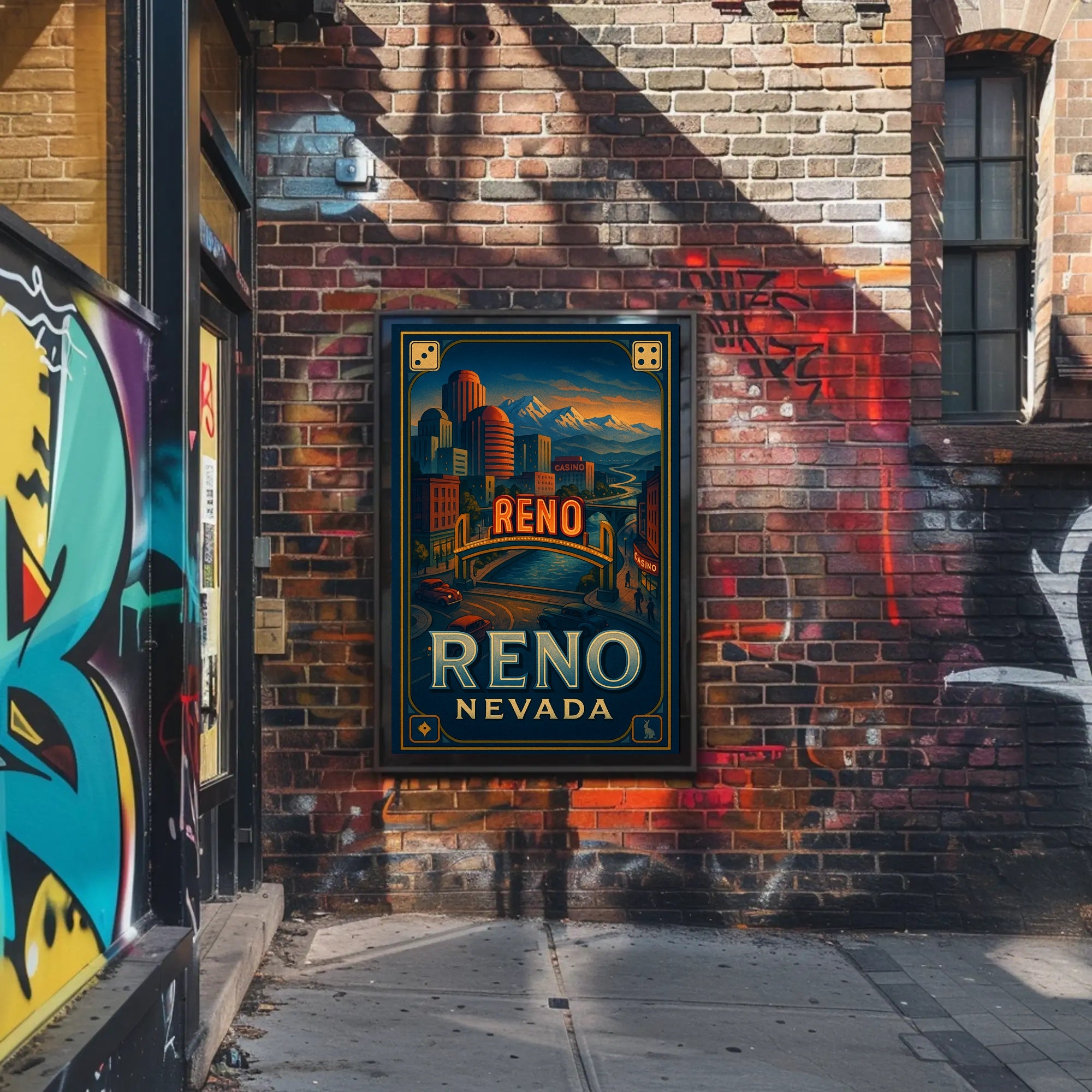 Discover Reno, Nevada Poster
