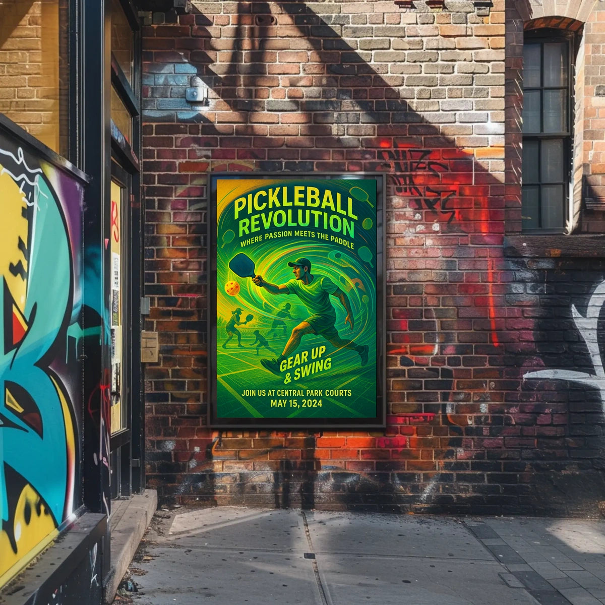 Pickleball Revolution Poster