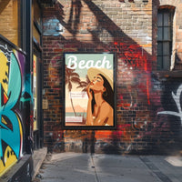 Beach Fashion Collection Poster PosterGoat