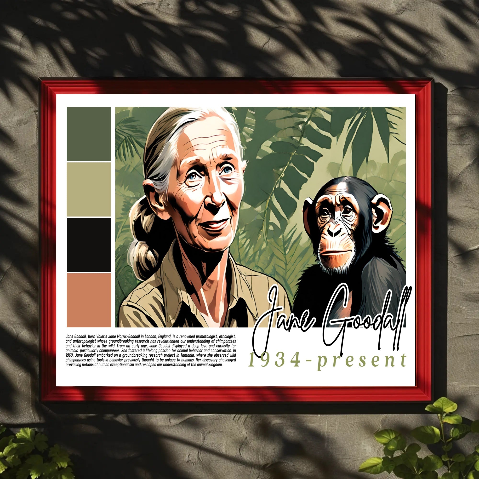 Celebrating a Trailblazer in Primatology Poster