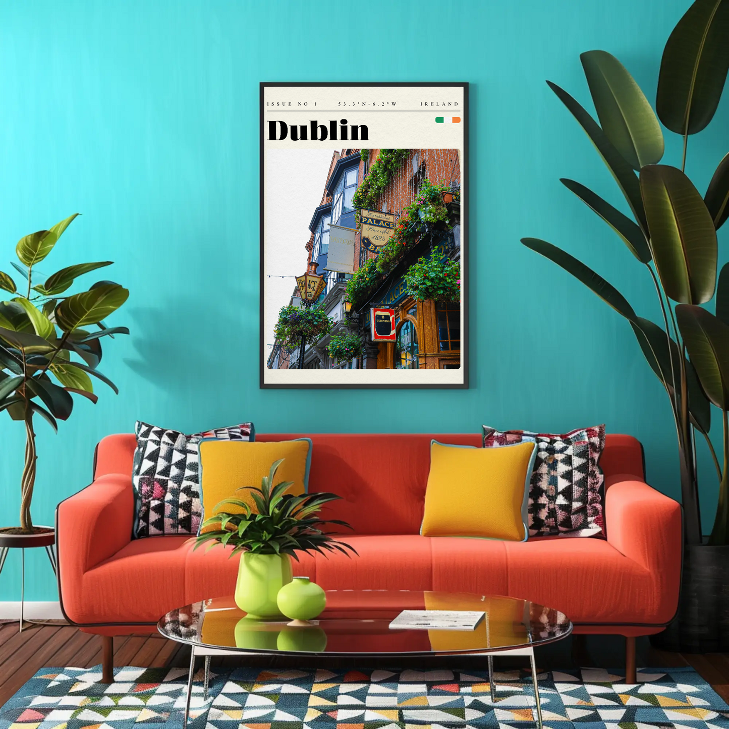 Vintage Poster - Dublin Palace Bar