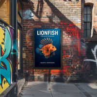 Lionfish Vibrant & Venomous Poster PosterGoat