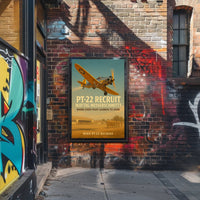 Ryan PT-22 Historic Aircraft WWII Poster