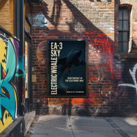 Douglas EA-3 Skywarrior Aircraft Military Recruitment Poster