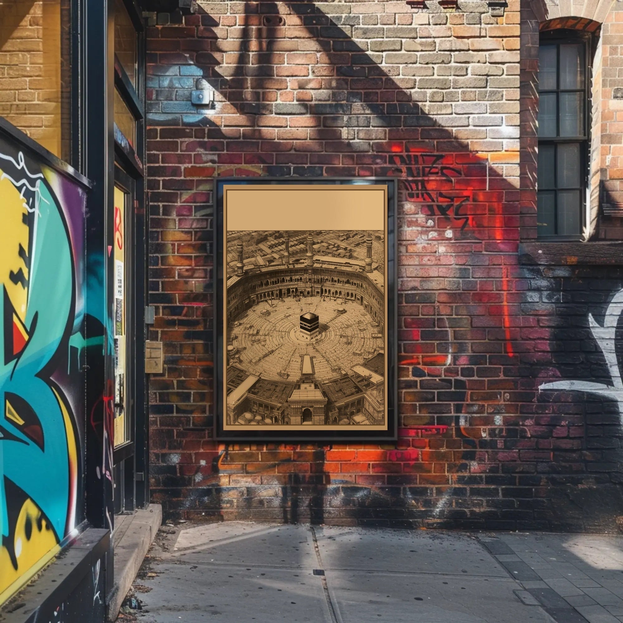 The Grandeur of the Kaaba Poster