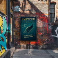 Knifefish Masters of Motion Poster