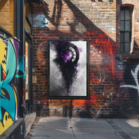 Ancient Egyptian Cosmic Crow Surrealism Art Poster PosterGoat