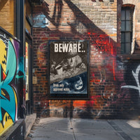 Beware Drink Only Approved Water WWII Poster PosterGoat