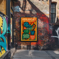 Arkansas The Natural State Poster